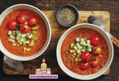 Gazpacho Soğuk Çorba Tarifi