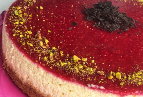 Ahududulu Cheesecake Tarifi